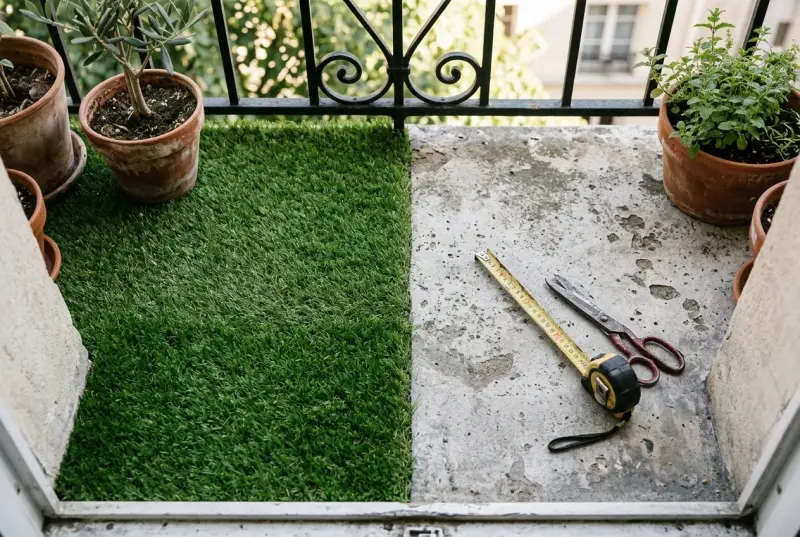 Czym tanio wyłożyć balkon? 5 pomysłów do 100 zł
